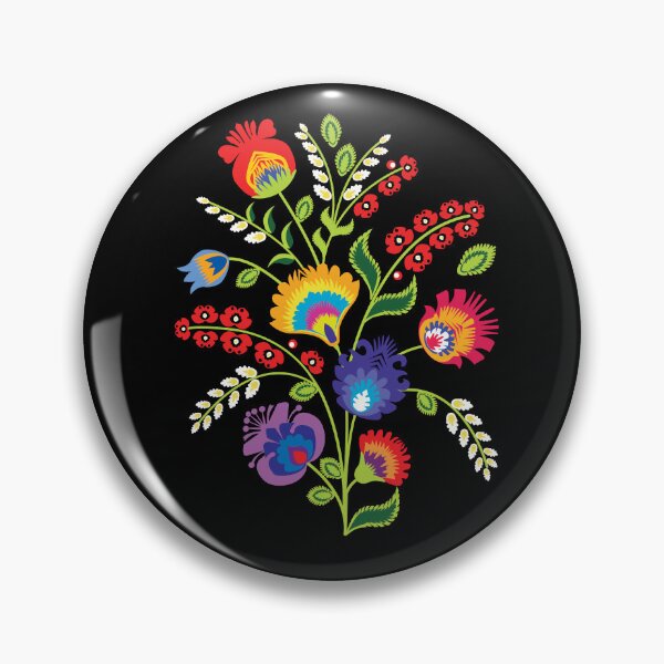 Item preview, Pretty Folk composition with red poppies designed and sold by FK-UK.
