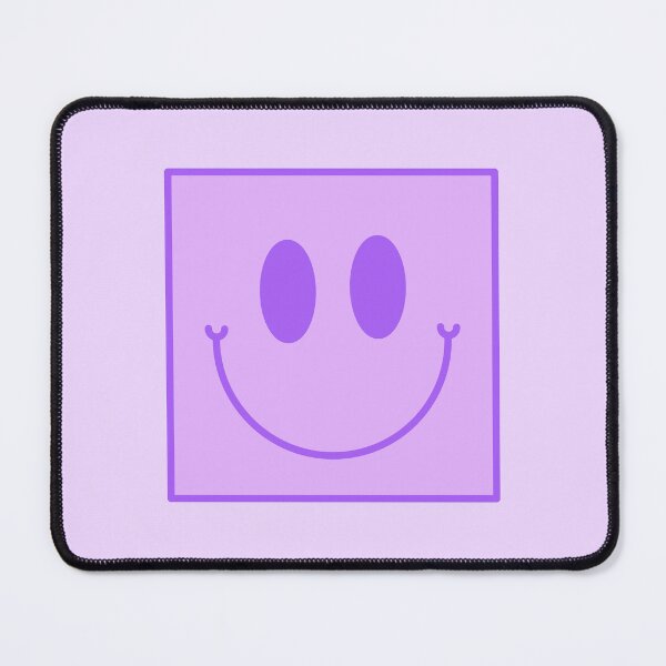 Item preview, Preppy Purple Square Smiley Face designed and sold by EpicCreation.