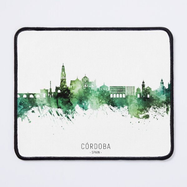 Item preview, Córdoba Spain Skyline designed and sold by ArtPrints.