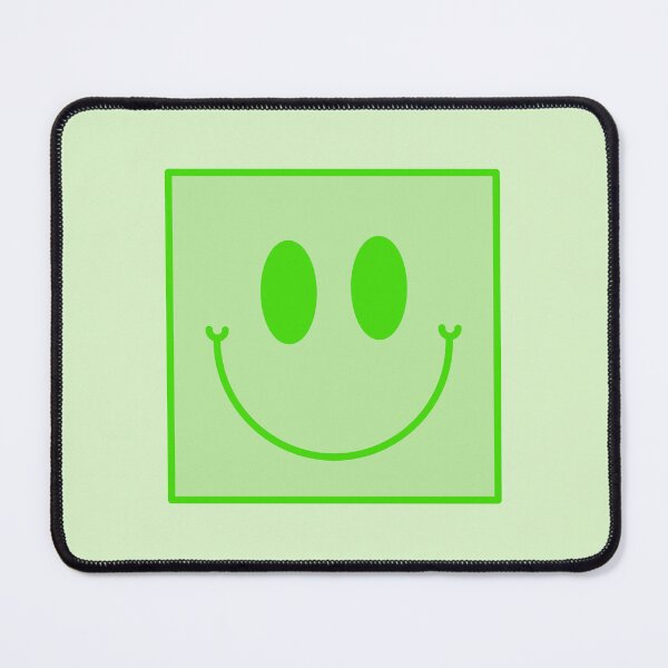 Item preview, Green Square Smiley Face designed and sold by EpicCreation.