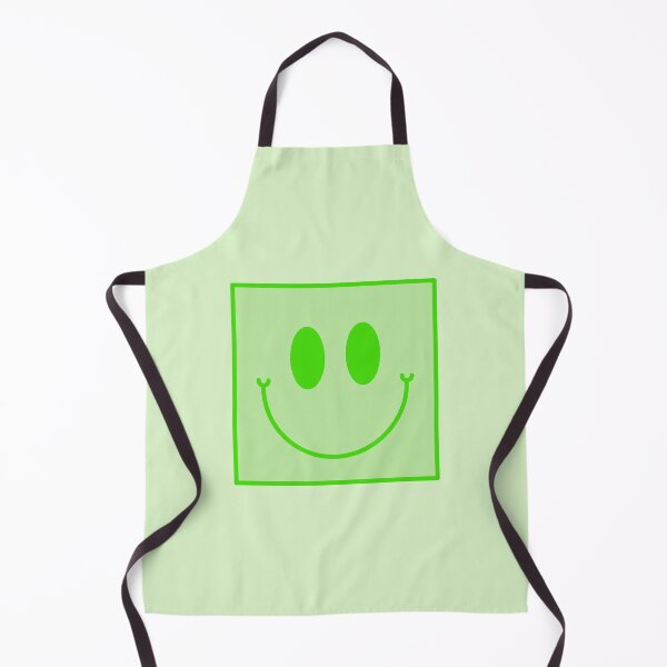 Item preview, Green Square Smiley Face designed and sold by EpicCreation.