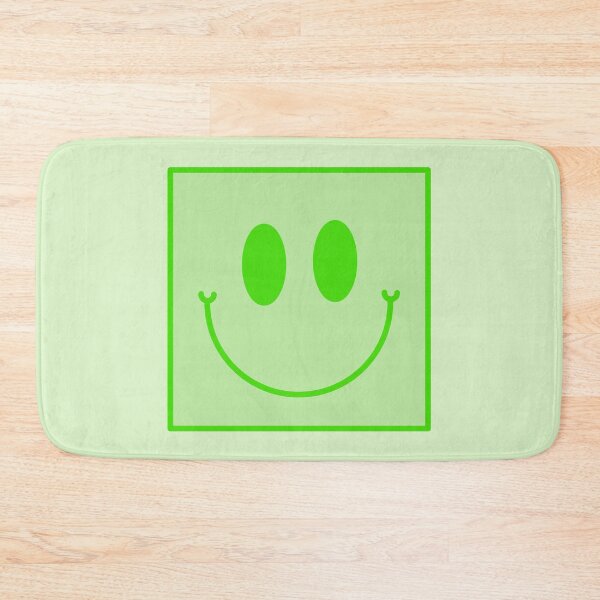 Item preview, Green Square Smiley Face designed and sold by EpicCreation.