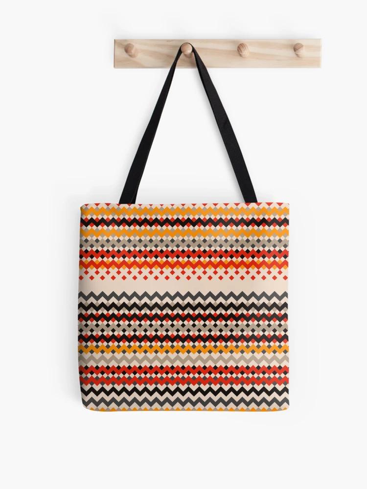Thumbnail 1 of 2, Tote Bag, Sawtooth 7 designed and sold by genpythonart.