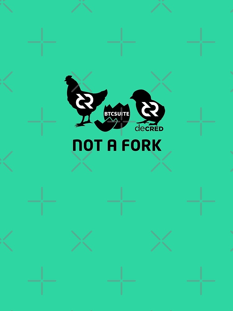 Not a fork - DCR Turquoise © v2 (Design timestamped by https://timestamp.decred.org/) by OfficialCryptos
