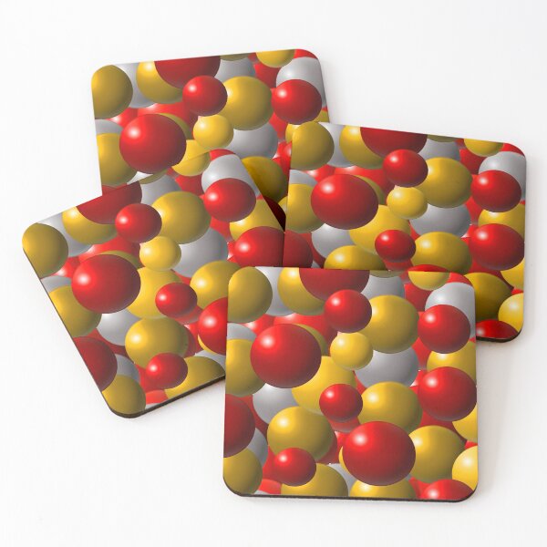 Item preview, Pattern Art Golden and Red Shades balls designed and sold by chahakisha.