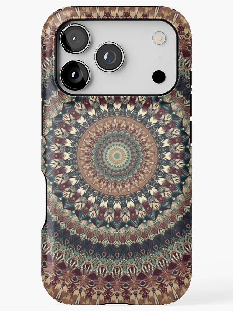 Thumbnail 1 of 4, iPhone Case, Mandala 195 designed and sold by Mandala Of Life.