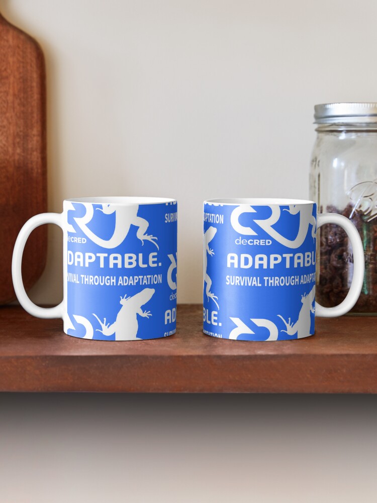 Thumbnail 2 of 6, Coffee Mug, Decred Adaptable - DCR Blue © v1 (Design timestamped by https://timestamp.decred.org/) designed and sold by OfficialCryptos.