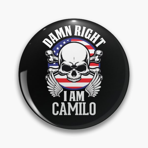 Item preview, Skull Lover Damn Right I Am Camilo designed and sold by ForeverInTime.