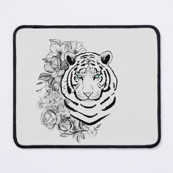 Item preview, Copy of Copy of Tiger With Flowers Very Cute designed and sold by Pink-angel2030.