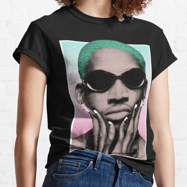dennis rodman style vintage T-shirt classique