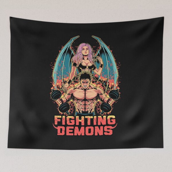 Item preview, Fighting demons designed and sold by Drowning  Outcasts.