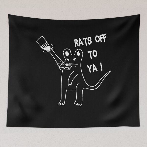 Item preview, Rats off to ya - Funny gift idea designed and sold by Yonshop.