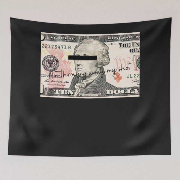 Item preview, Anonymous Alexander Hamilton 10 Dollar bill - not throwing away  designed and sold by RunningJoke.