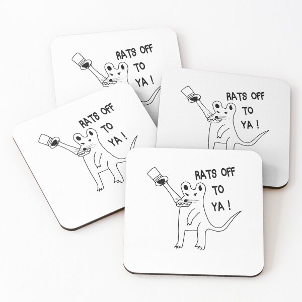 Item preview, Rats off to ya - Funny gift idea designed and sold by Yonshop.