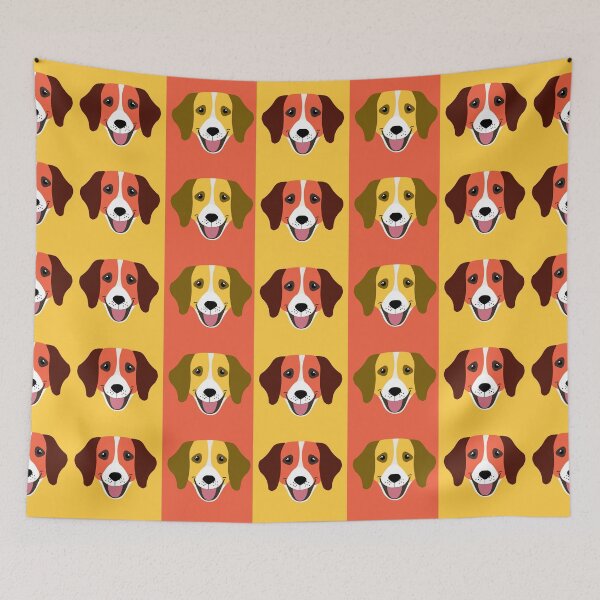 Item preview, Dog face patterns  designed and sold by CoolArtByMboya.