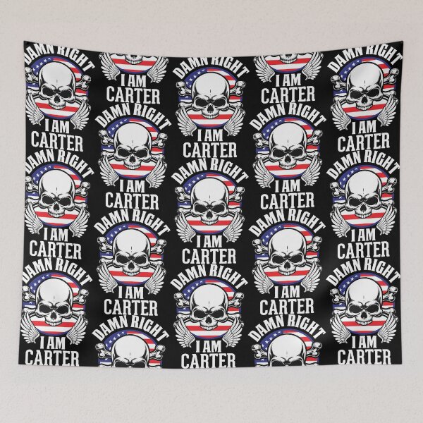 Item preview, Skull Lover Damn Right I Am Carter designed and sold by ForeverInTime.