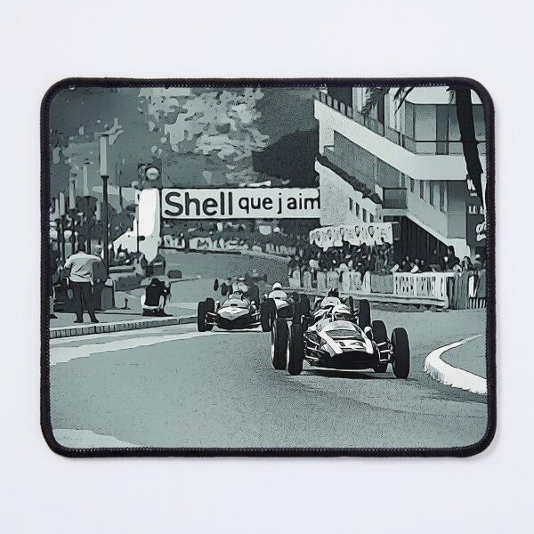 Item preview, Monaco 1962 Formula 1 Start Poster - Classic F1 Grand Prix designed and sold by Road To Track.