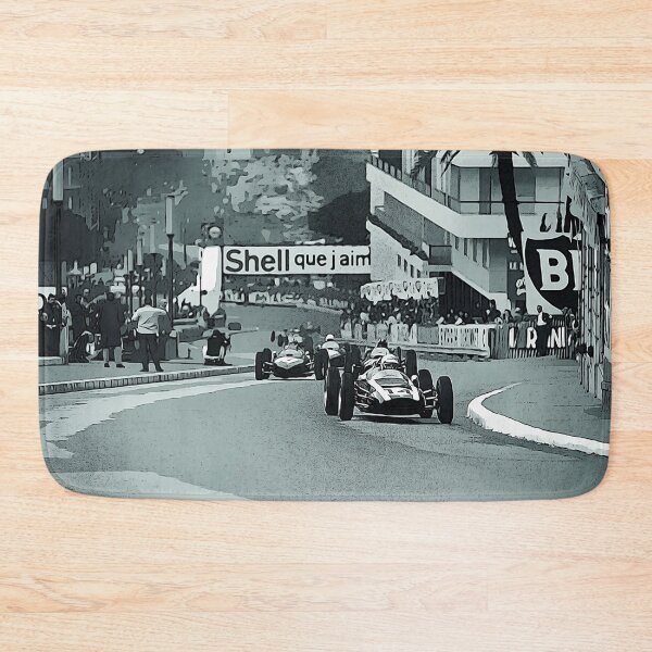 Item preview, Monaco 1962 Formula 1 Start Poster - Classic F1 Grand Prix designed and sold by Road To Track.