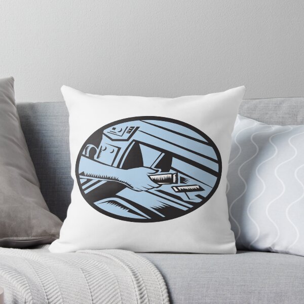 Item preview, Hand Reaching in Glove Box for Energy Bar Oval Woodcut designed and sold by patrimonio.