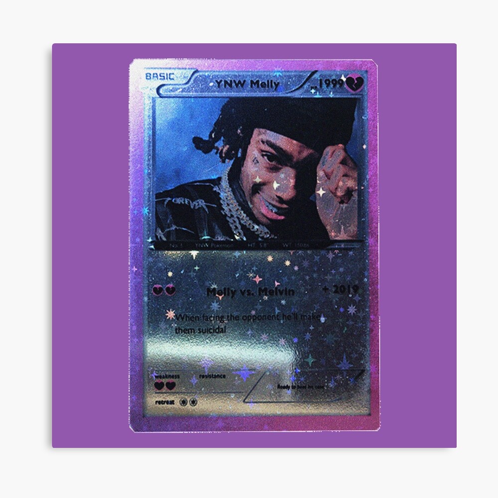 YNW Melly "Melly vs Melvin" Art Music Album Poster Print 12" 16" 20" 24" Sizes 
