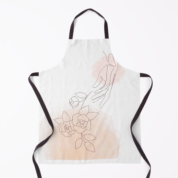 Item preview, Floral Abstract Minimalist Line Hand Art-Mid-Century Modern Boho Design designed and sold by adoredigitals.