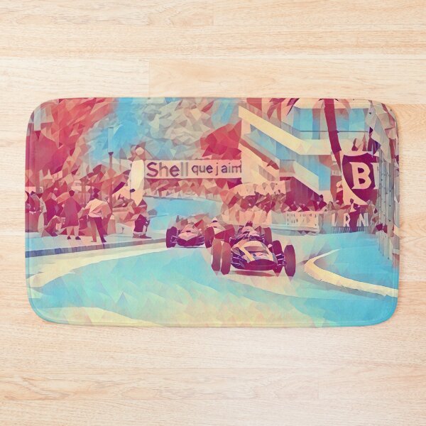 Item preview, Monaco 1962 Formula 1 Start Poster - Classic F1 Grand Prix designed and sold by Road To Track.