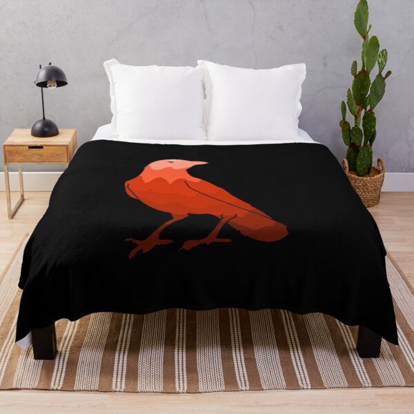 Item preview, Colorful Red Crow Design designed and sold by 486DesignCo.