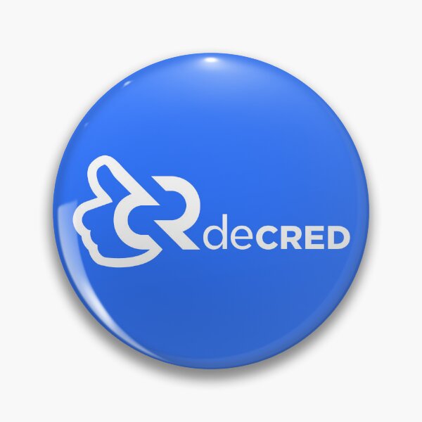 Item preview, Decred Thumbs up - DCR Blue © v1 (Diseño con marca de tiempo de https://timestamp.decred.org/) designed and sold by OfficialCryptos.