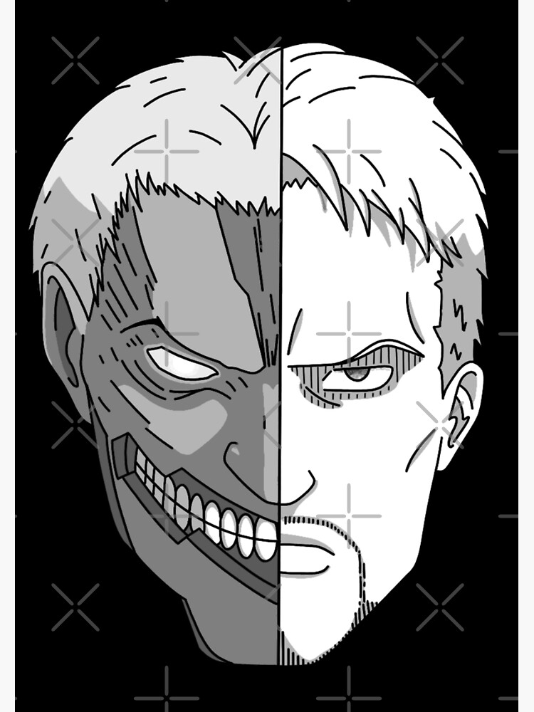 "Attack on Titan Armored Titan Reiner" Poster for Sale by hackedbyna