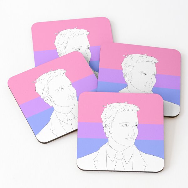 Item preview, Ianto Jones and a Bisexual Flag designed and sold by HibernianEmber.