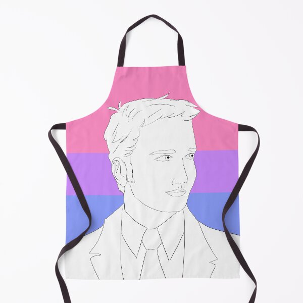 Item preview, Ianto Jones and a Bisexual Flag designed and sold by HibernianEmber.