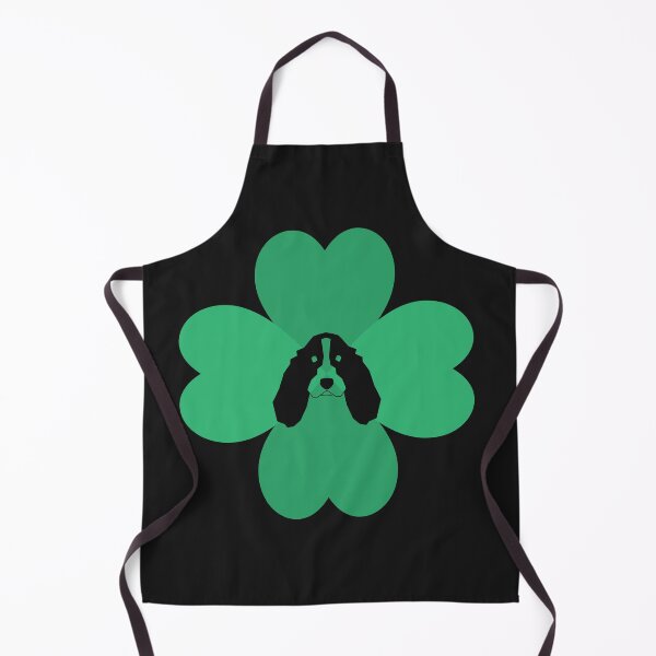 Item preview, An irish spaniel shamrock design. For spaniel dogowners who love everything irish. A perfect lucky charm gift for dogowners who love st patricks day. designed and sold by Doggymadness.