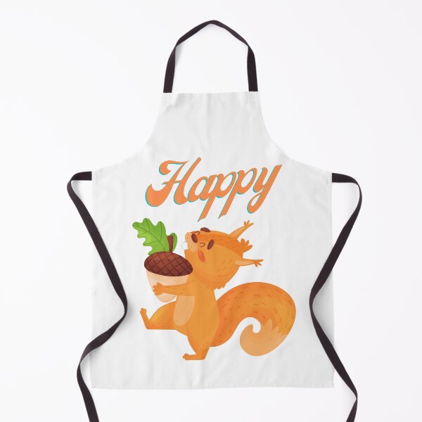Item preview, Happy Squirrel with Hazelnut designed and sold by alexadybanu.