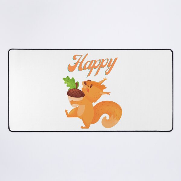 Item preview, Happy Squirrel with Hazelnut designed and sold by alexadybanu.