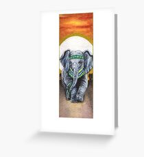 African elephant Greeting Card