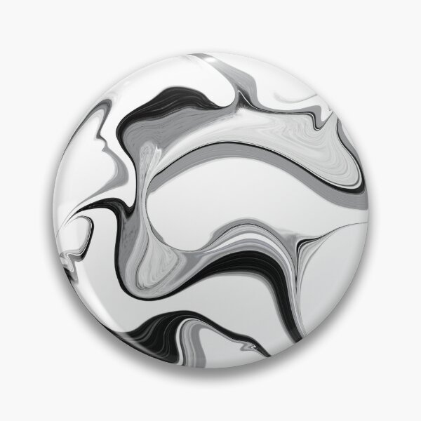 Item preview, Abstract liquid paint in black and white designed and sold by ColoursOfFrance.
