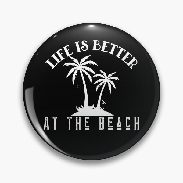Item preview, Life Is Better At The Beach Palm Trees designed and sold by LadySaltwater.