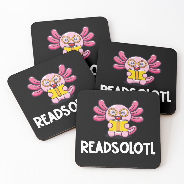 Item preview, Funny Kawaii Axolotl Reading Book Readsolotl designed and sold by Mariano Topno.