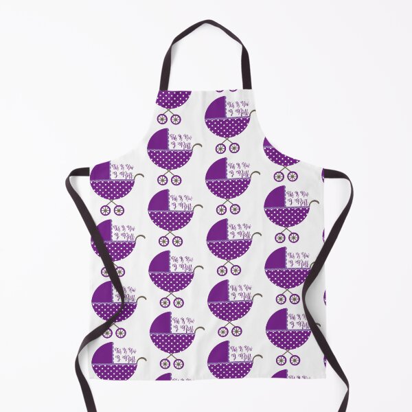 Item preview, This is how I roll // Purple Baby Stroller designed and sold by Adidit.