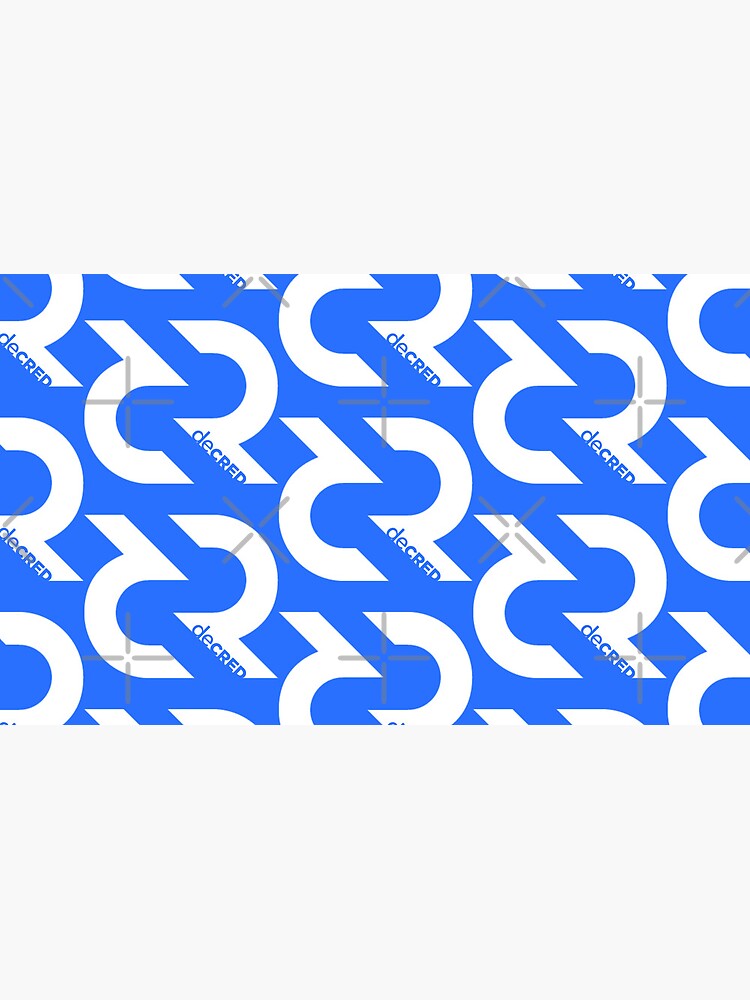 Thumbnail 6 of 6, Coffee Mug, Decred Logo - DCR Blue © v1 (Design timestamped by https://timestamp.decred.org/) designed and sold by OfficialCryptos.