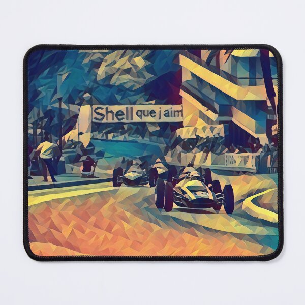 Item preview, Monaco 1962 Formula 1 Start Poster - Classic F1 Grand Prix designed and sold by Road To Track.