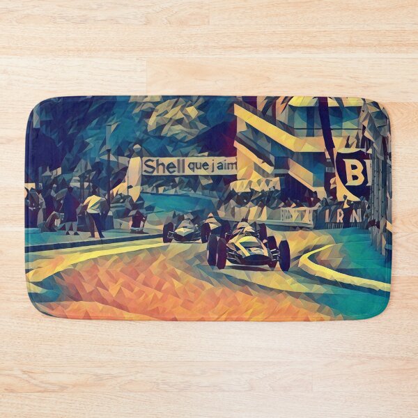 Item preview, Monaco 1962 Formula 1 Start Poster - Classic F1 Grand Prix designed and sold by Road To Track.