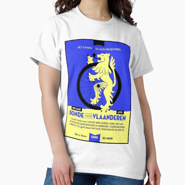 Vista previa del artículo con la obra «TOUR de FLANDES: Impresión publicitaria de carreras de bicicletas Vintage Ronde Van Vlaanderen», diseñado y vendido por posterbobs.
