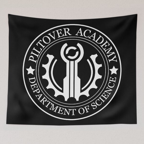 Item preview, Piltover Academy with Logo BUT WHITE designed and sold by Skella896.