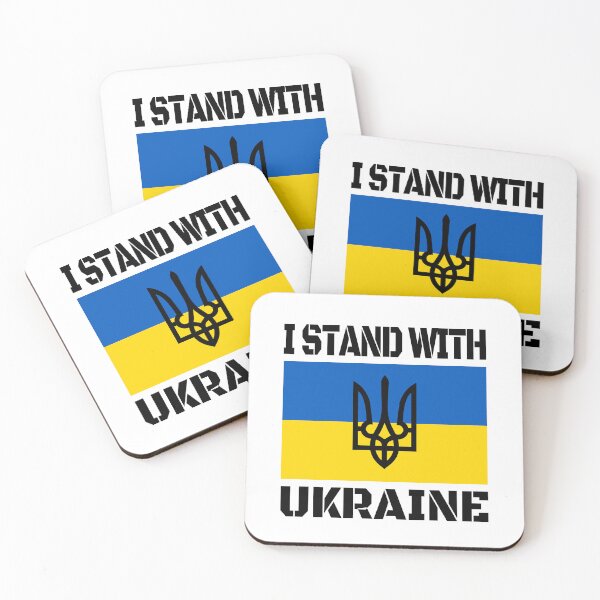 Item preview, I STAND WITH UKRAINE  designed and sold by TravelHappiness.