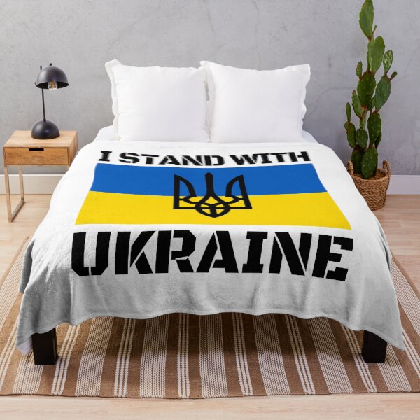 Item preview, I STAND WITH UKRAINE designed and sold by TravelHappiness.