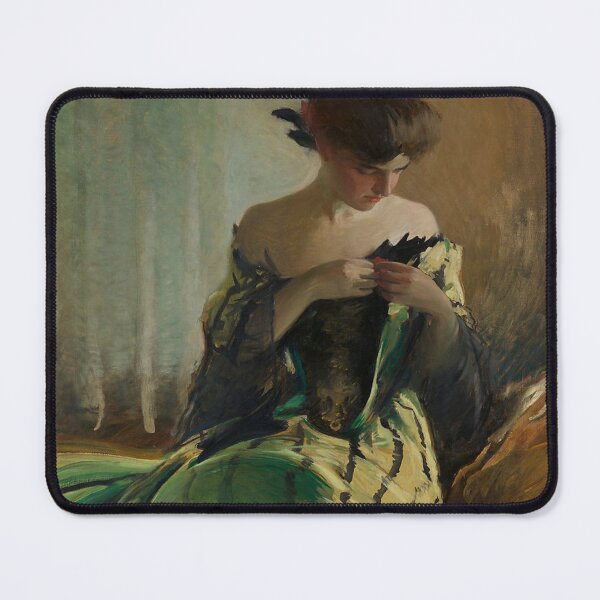Item preview, study in black and green by john white alexander designed and sold by Alter-Idem.