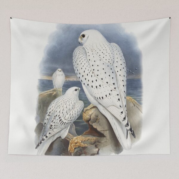 Item preview, White Falcons designed and sold by Dr. Aya.