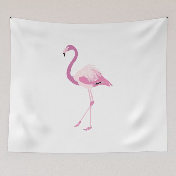 Artikelvorschau, Isolated Flamingo Illustration entworfen und verkauft von Angela Cini.