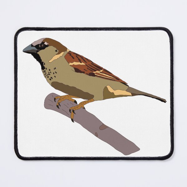 Item preview, Sparrow Bird Isolated Illustration Set designed and sold by Angela Cini.